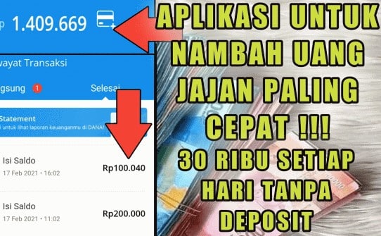 Aplikasi Penghasil Uang Dana Yang Viral Di Tiktok