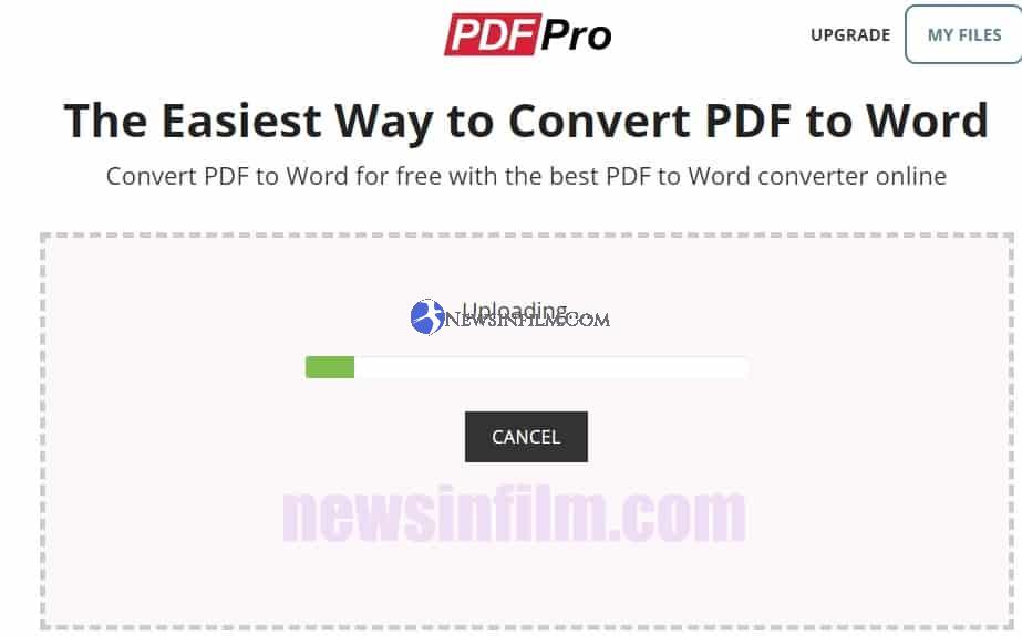 cara mengubah pdf ke word online free