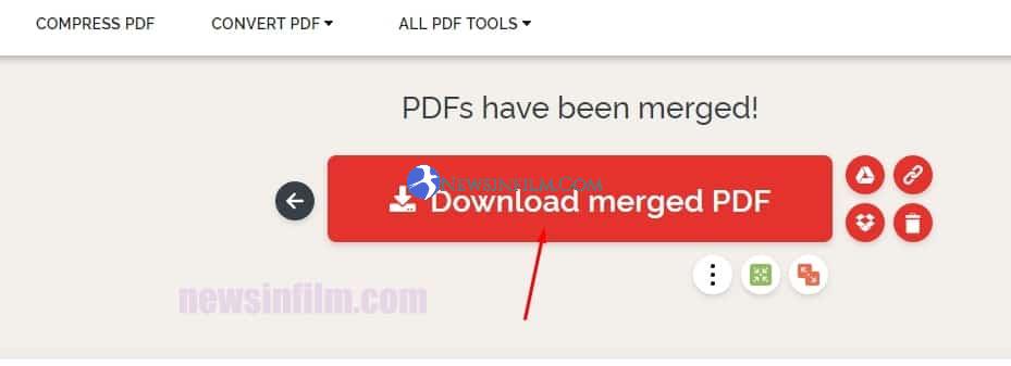 cara menggabungkan pdf via web