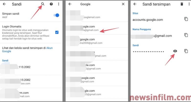 Tutorial Cara Melihat Password Gmail Sendiri Dengan Gambar