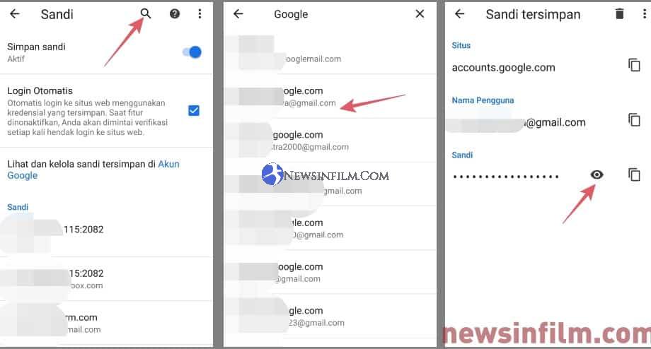 Cara melihat password akun google sendiri