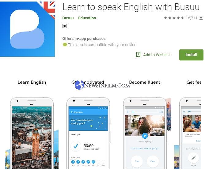 aplikasi belajar bahasa inggris gratis
