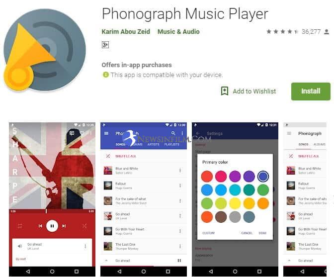 aplikasi pemutar musik android tercanggih