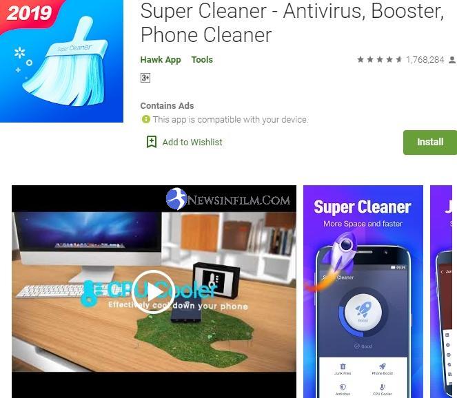 aplikasi super cleaner