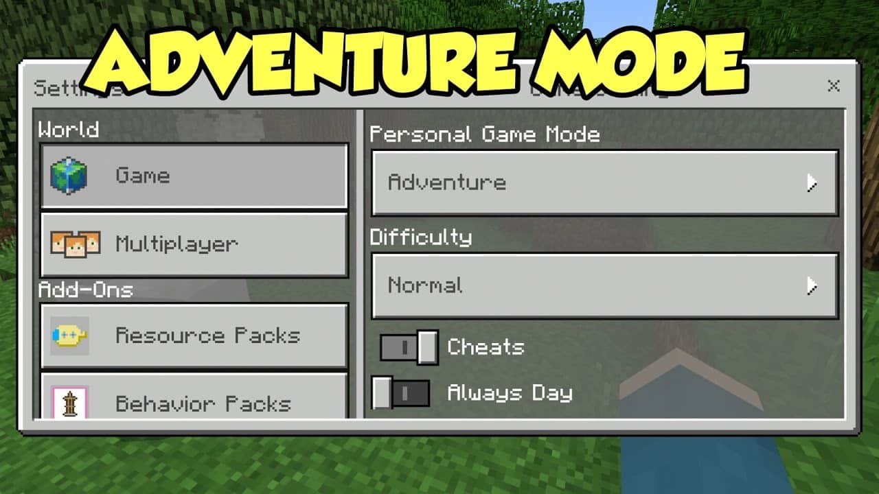 Adventure-Mode