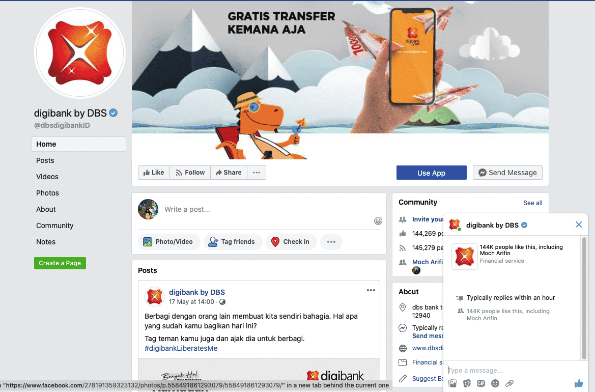 Facebook-DBS-Digibank