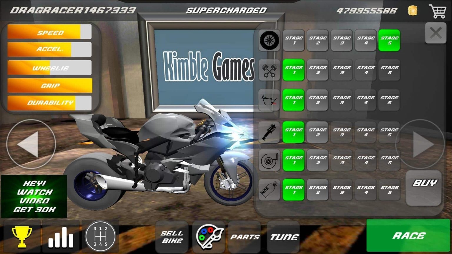 Download Game Drag Bike 201M Indonesia Mod Apk Terbaru