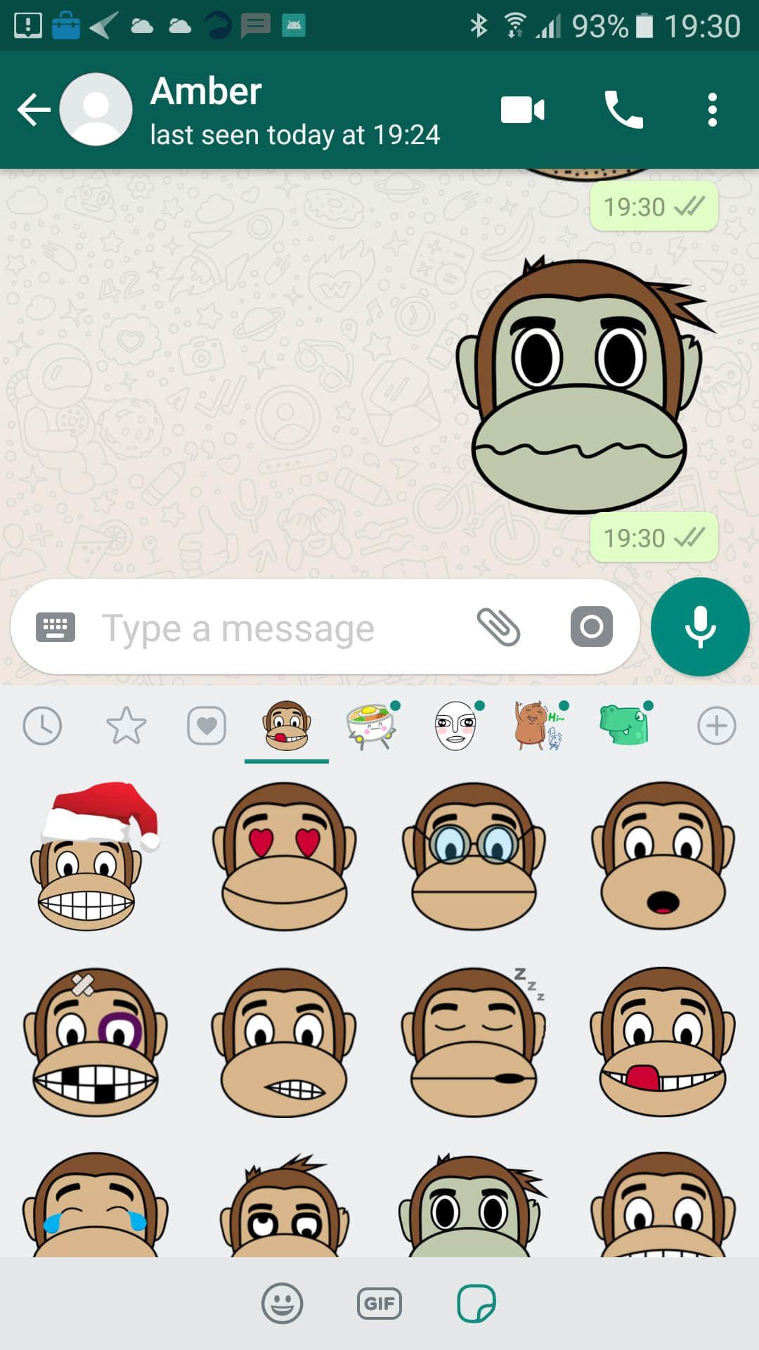 Monkey-Stickers