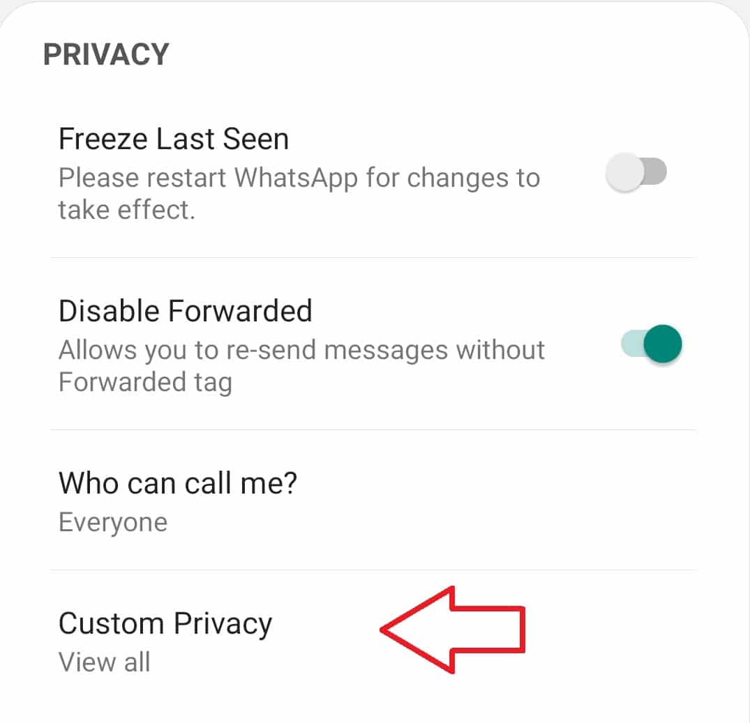 Privasi-Khusus