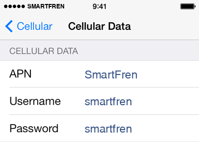 APN-Smartfren-Iphone