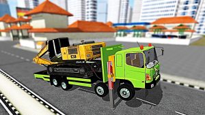 Mod-Bussid-Truck-Hino-Self-Loader-Excavator